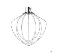 Pezzo di ricambio K45WW, frusta a 6 fili in acciaio inossidabile, compatibile con robot da cucina KitchenAid da 4,5-5 litri, frusta