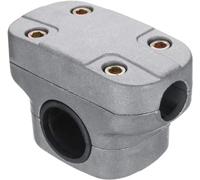 Pezzo di ricambio originale del produttore: fissaggio del manubrio/maniglia del decespugliatore per tubo da 28 mm, importante: si prega di controllare bene il visivo e le dimensioni nelle foto