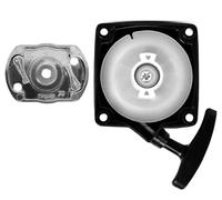 Pezzo di ricambio originale del produttore: lanciatore/avviatore + campana di azionamento per decespugliatore, coclea o multifunzione 5 in 1 interasse dei fori di fissaggio: 67 mm. Dimensioni in foto.