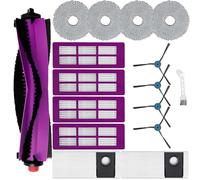 Pezzo di ricambio per aspirapolvere Eurek a J15 Pro Ultra, 1 spazzola principale, 2 sacchetti per la polvere, 4 salviette, 4 filtri, 4 spazzole laterali