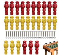 Pezzo di ricambio per calcio balilla da uomo, set per giocatori di calcio, statuetta di piccole bambole, standard universale, tavolo di ricambio per sala da gioco