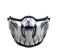 Pezzo mento MT Helmets Streetfighter Darkness Bianco "Click"