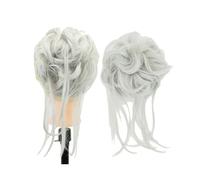 Pezzo per capelli chignon Chignon for capelli disordinati Updo Scrunchies lunghi Avvolgi l'estensione della coda di cavallo Posticci ondulati Fascia for chignon Pezzi di capelli per le donne(Dark Brow