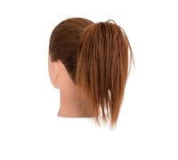 Pezzo per capelli chignon Clip for artiglio dritto sintetico Chignon Ciambella soffice con trecce Scrunchies Chignon disordinato Updo Posticci Estensioni Pezzi di capelli per le donne(8)