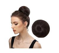 Pezzo per capelli chignon Clip for estensione chignon di capelli sintetici nel parrucchino Coda di capelli finti Ciambella Coulisse Chignon Pezzo di capelli Updo Pezzo di capelli Coda di cavallo Pezzi