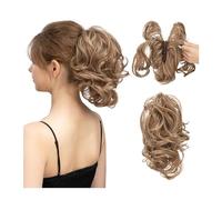 Pezzo per capelli chignon Clip sintetica for artigli fai da te nelle estensioni dei capelli coda di cavallo Parrucchino Chignon finto Nero Biondo Capelli naturali Falso codino for le donne Pezzi di ca