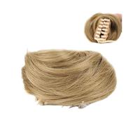 Pezzo per capelli chignon Mini clip artiglio in orecchie di gatto disordinate Capelli sintetici corti artiglio su chignon Estensione dei capelli Ciambella Updo Clip artiglio nel parrucchino for donna