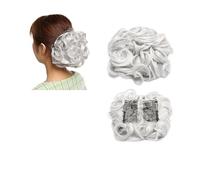 Pezzo per capelli chignon Pettine sintetico grande con clip nell'estensione dei capelli ricci Chignon Pezzi di capelli Donna Updo Cover Parrucchino Estensione Chignon Pezzi di capelli per le donne(A-1