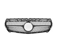 Pezzo Ricambio Griglia Auto Compatibile Con Benz Per CLA-Class W117 Per AMG 2013-2018 2019 Griglia Anteriore Superiore Per Auto Aspirazione Dell'aria Radiatore Nero Lucido Stile Auto(Style B)