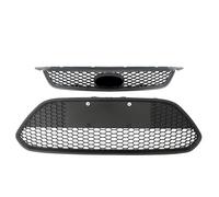 Pezzo Ricambio Griglia Auto Compatibile Con Ford Per Focus 2009 2010 2011 2012 2013 2014 2015 Griglia Paraurti Anteriore Inferiore A Nido D'ape Presa D'aria Gill Ricambi Auto(Upper Lower)