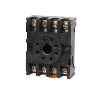 PF083A Base for presa su guida DIN da 35 mm a 8 pin rotondi for relè MK2P-I AH3-3