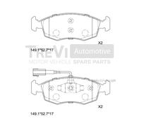 PF1464 Kit pastiglie freno, Freno a disco Trevi Automotive