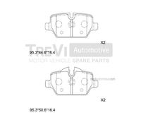 PF1471 Kit pastiglie freno, Freno a disco Trevi Automotive