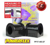PF17-403-27 Powerflex Struttura Anteriore Barra Stabilizzatrice Supporti