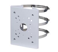 PFA150 Staffa di montaggio su palo per telecamere IP e CVI, bianco