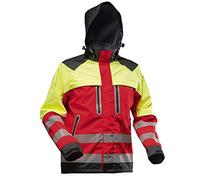 Pfanner Giacca impermeabile con SympaTex 106694, colore: rosso/giallo, taglia: L, rosso/giallo, L