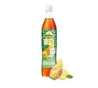Pfanner Lo sciroppo verde limone e fico d'India (1 x 700 ml) - tè verde con succo di limone e succo di fico d'India - 1 bottiglia produce fino a 7 litri di tè ghiaccio