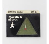 Pfanstiehl 849-D7 Stylus A Diamante Per Giradischi