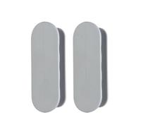 PFCFPNMTGV 1 pz. Maniglie for porte autoadesive, pomelli in plastica/metallo, ausiliari multiuso for armadio, finestra, frigorifero, ferramenta Maniglia per porta dell'armadio(Grey2)