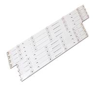 PFCFPNMTGV 16 pezzi/set Nuova striscia di retroilluminazione a LED compatibile for LG 47LB650 47LB630 Innotek DRT 3.0 47" A B-Type 6916L-1961A 6916L-1962A Striscia luminosa TV