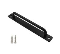 PFCFPNMTGV Maniglia for porta scorrevole in lega di alluminio, maniglia for a spinta, for cancello, del bagno, maniglie for porte Maniglia per porta dell'armadio(Noir)