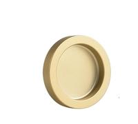 PFCFPNMTGV Maniglia for porta scorrevole in vetro autoadesiva, in lega di alluminio, for finestra, cucina, armadio, maniglie for mobili Maniglia per porta dell'armadio(4pcs gold 9mm)