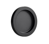 PFCFPNMTGV Maniglia for porta scorrevole in vetro autoadesiva, in lega di alluminio, for finestra, cucina, armadio, maniglie for mobili Maniglia per porta dell'armadio(4pcs black 6mm)