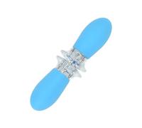 PFCFPNMTGV Porta pannocchie in acciaio inossidabile, design for forchette da barbecue, spiedini for, feste di cucina, campeggio, utensili ad incastro Accessori per barbecue(Blauw)