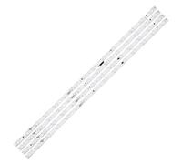 PFCFPNMTGV Striscia di retroilluminazione a LED compatibile con FLTV-42T25 LT-42E55B LT-42EM76 LT-42HG82U LT-42M650 LT-42UE76 42F3500 LED42HS27 Striscia luminosa TV(8 Pcs For 1 TV)