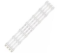 PFCFPNMTGV Striscia LED 4/20 pezzi compatibile con 49HR330M07A0 GIC49LB43-3030F2.1D 4C-LB4907-ZM03J 49D6 49V2 49S2 49F6F 49A260 49A261 49S325 49DP602 49DP600 Striscia luminosa TV(5TV(20pcs))