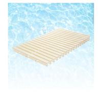 PFDHK Griglia di Drenaggio for Piscina, Copertura for Canaletta di Drenaggio A Basso Profilo, Copertura for Canaletta in Plastica ABS, for Terrazze, Portata 250 kg(10PCS/20cm)