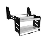 PFDHK Organizer For Pensili A Scomparsa, Ripiano For Pensili A Scomparsa, Cestello Portaoggetti For Dispensa, Struttura In Acciaio Inossidabile Resistente, Capacità Di Carico Di 30 Kg(400mm cabinet)