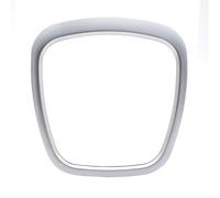 Pfdwmdoi Finiture Interne per Auto per A3 8P 2003-2013 2004 2005 2006 2007 2008 Adesivo Decorativo di Ricambio per Cornice del Volante cromata Opaca