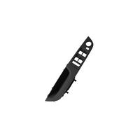 Pfdwmdoi Finiture Interne per Auto per BMW E90 Serie 3 320 325 330 2005-2011 Pannello Copertura Dell'interruttore Finestrino Portiera Conducente Dell'auto Maniglia Portiera(A Black)