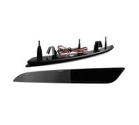 Pfdwmdoi Riflettori Paraurti Posteriore Per Opel Per Vauxhall Per Astra J 5D 2009-2012 2x Riflettore Paraurti Posteriore LED Rosso Con Lente Fumé Nera Luce Stop