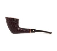 PFEIFE PIPE PIPA SAVINELLI ROMA 904 KS 6mm DUBLIN SEMICURVA RUSTICATA BORGOGNA