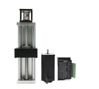 Pfeilzieher Kit Motore per tavola Scorrevole con ASSE Ottico e Guida lineare Nema 23 da 57 mm, SFU1605/1610, ASSE XYZ CNC, Tavolo con Profilo in Alluminio (Kit Motore da 3 NM, 350 mm SFU1605)