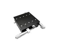 Pfeilzieher Tavolo Scorrevole ASSE XY XY125-L/R/C/LM/RM/CM 125 * 125mm Stazione di rifinitura Piattaforma di Spostamento Manuale Tavolo Scorrevole lineare Binario Trasversale (XY125-L)