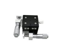 Pfeilzieher Tavolo Scorrevole ASSE XY XY40-L/R/C/LM/RM/CM 40 * 40 mm Stazione di rifinitura Piattaforma di Spostamento Manuale Tavolo Scorrevole lineare Binario Trasversale (XY40-L)