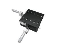 Pfeilzieher Tavolo Scorrevole ASSE XY XY90-L/R/C/LM.RM/CM 90 * 90mm Stazione di rifinitura Piattaforma di Spostamento Manuale Tavolo Scorrevole lineare Binario Trasversale (XY90-RM)