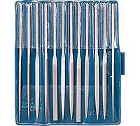 Pferd 266/20200H0 Precision file set, argento, set di 12 pezzi