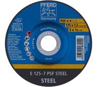 PFERD Disco da sbavo E 125-7 PSF STEEL Quantità:10