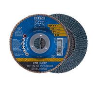 PFERD 67768115 Z Psf Steelox Disco con falde Diametro 115 mm Ø foro 22.23 mm 10 pz.