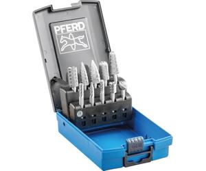 Pferd 82HSS - Taglierina rotativa, 6 mm, colore: argento