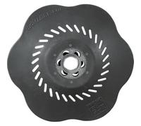 PFERD COMBICLICK® - Platorello morbido - Diametro 11,4 cm e 12,7 cm, filettatura 5/8"-11, CC-GT, per smerigliatrici angolari - Supporto abrasivo ad alte prestazioni (1 pezzo) - Parte 69469