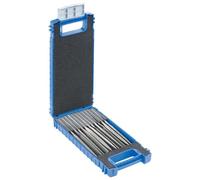 PFERD - Set di lime ad ago diamantate, 11 pezzi, 140 mm D126