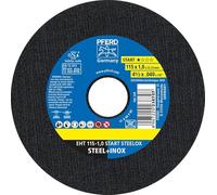 Box 25 pezzi Disco da taglio acciaio inox Ø 115 PFERD EHT 115-1,0 A60 P