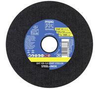 PFERD Disco da taglio da 1,0 mm - 25 dischi da taglio 125 x 1,0 x 22,23 mm, 69120939 - per alta potenza di separazione e lunga durata su acciaio e acciaio inossidabile (INOX)
