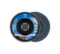 PFERD Disco lamellare POLIFAN PFC 125 Z40 SG POWER STEELOX/X-LOCK Quantità:10