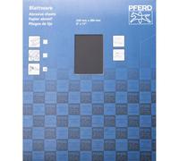 Pferd ECO W Foglio abrasivo con retro in carta, 22,9 x 11, impermeabile, grana 800, carburo di silicio (confezione da 50), parte 46361